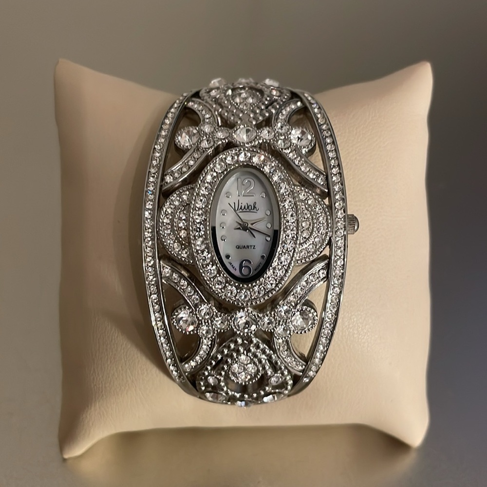 Vivah rhinestone watch